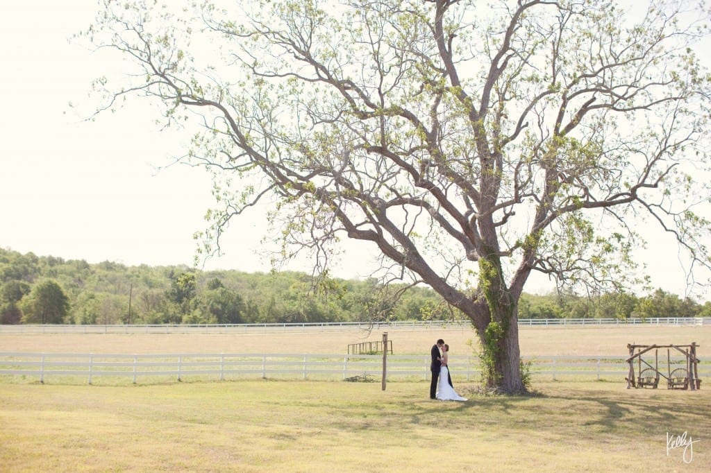 horse ranch bride and groom