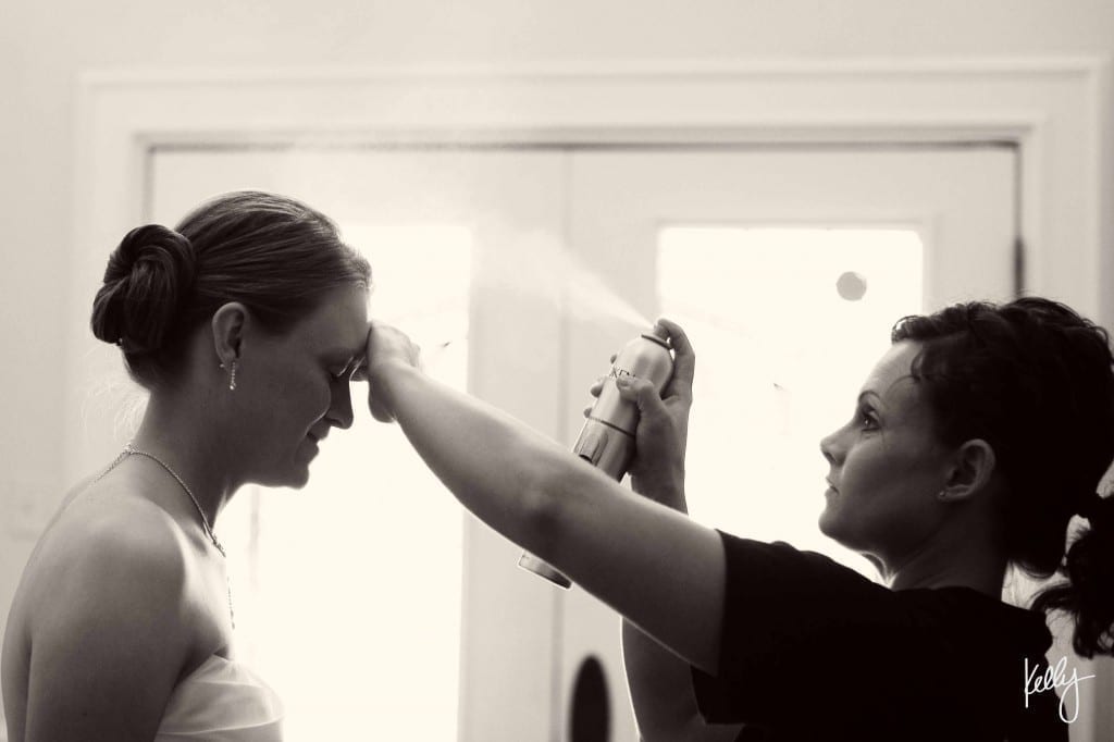 wedding hairspray