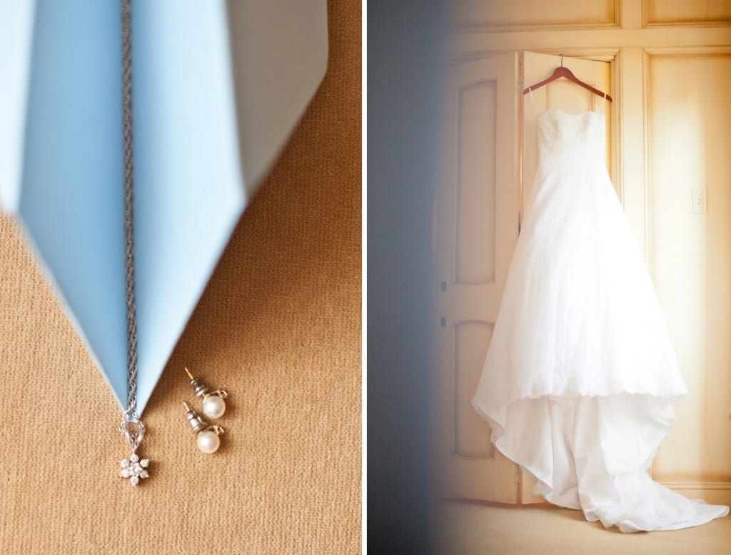 blue wedding ddetails