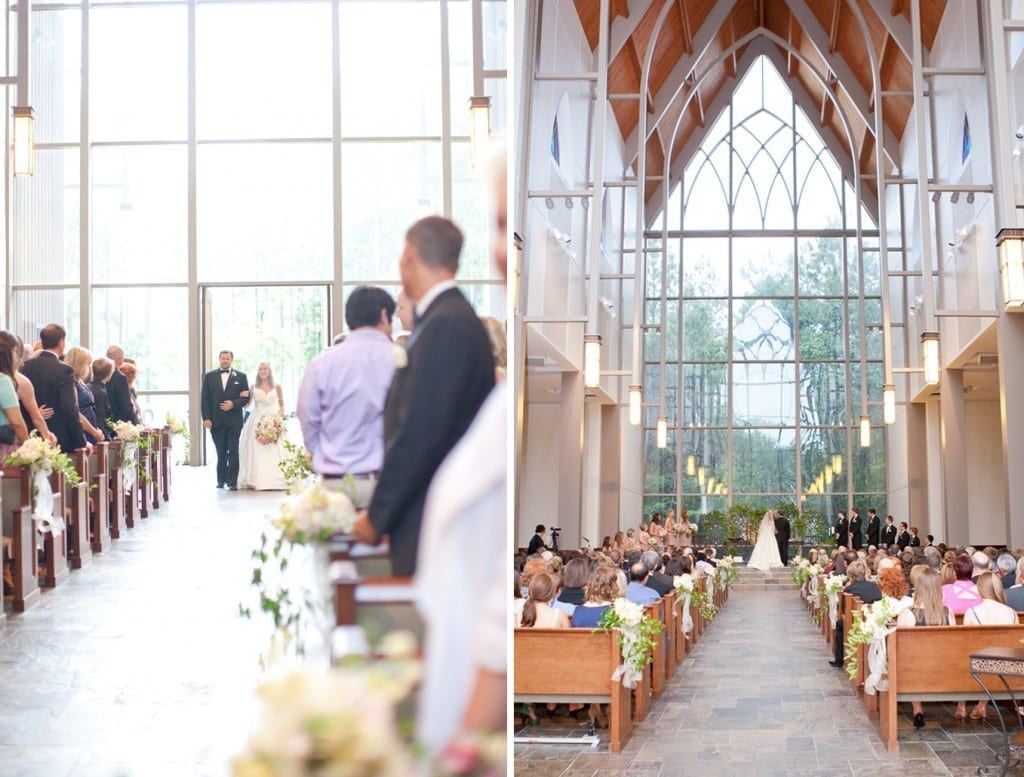 dad walking bride down aisle