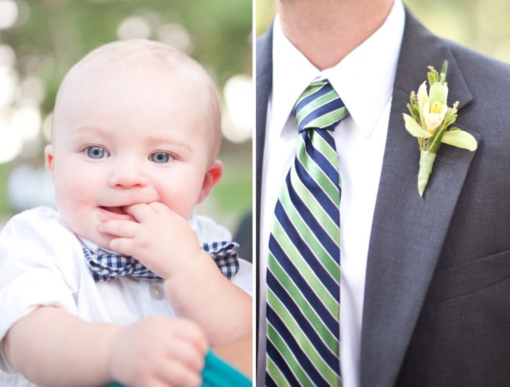 green and navy groomsmen