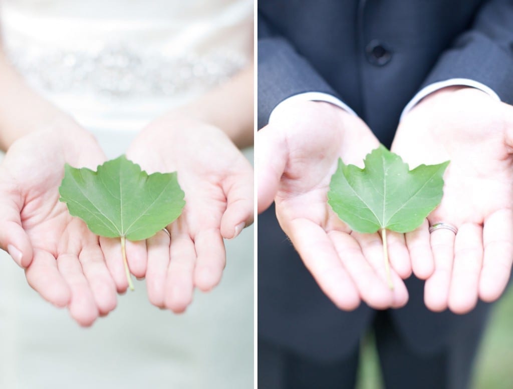 ivy bride and groom
