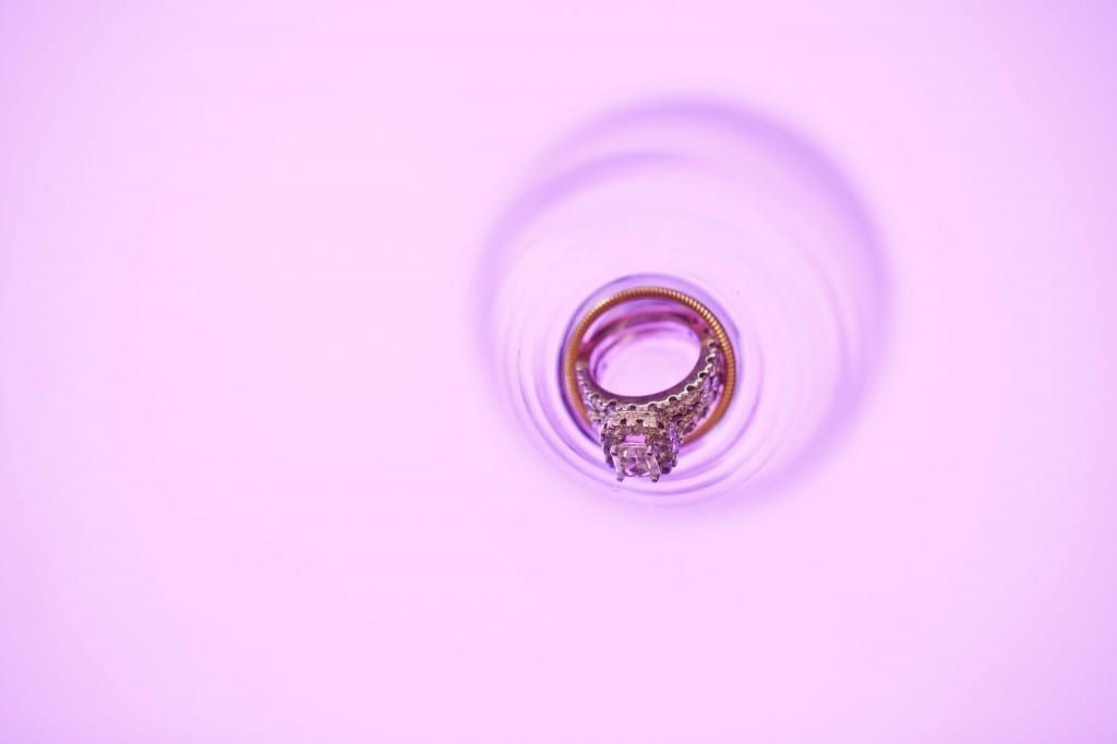 pink ring shot