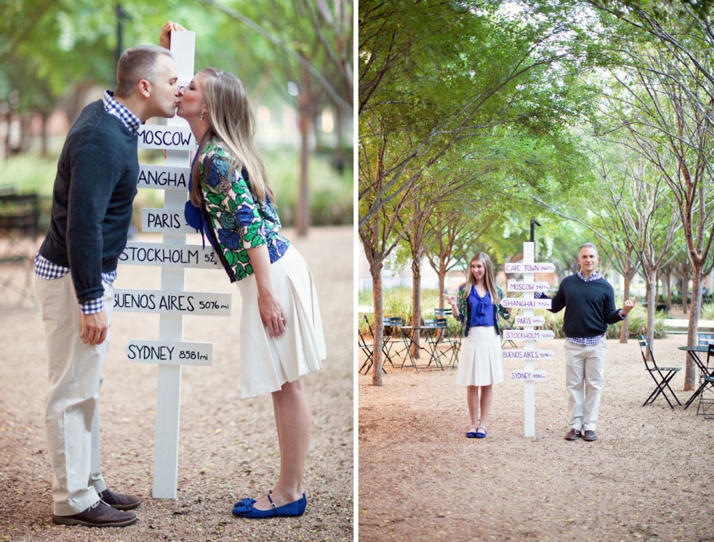 kissing engagements