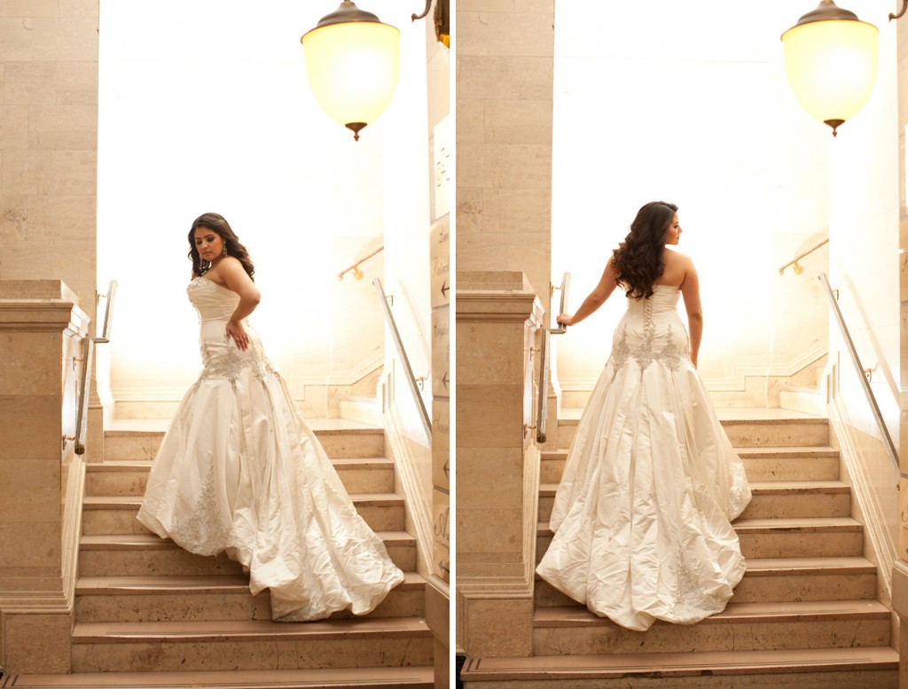 staircase bridal