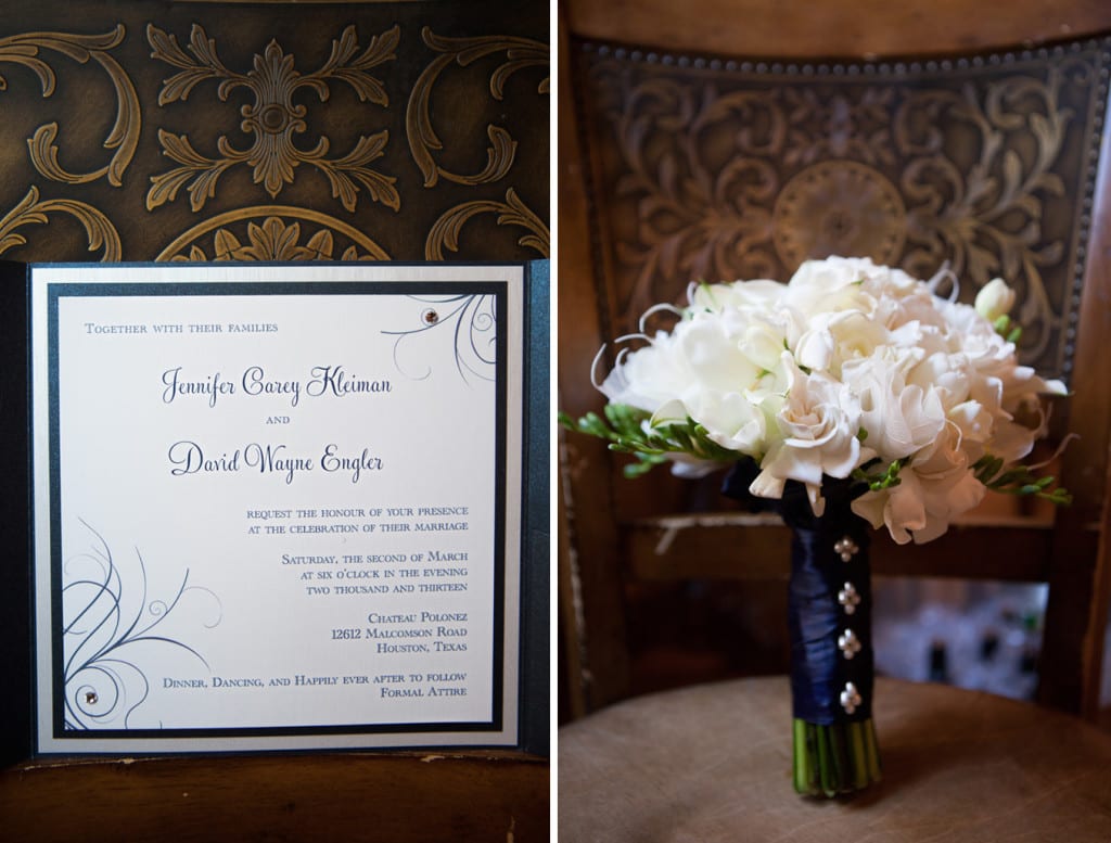 navy wedding invites
