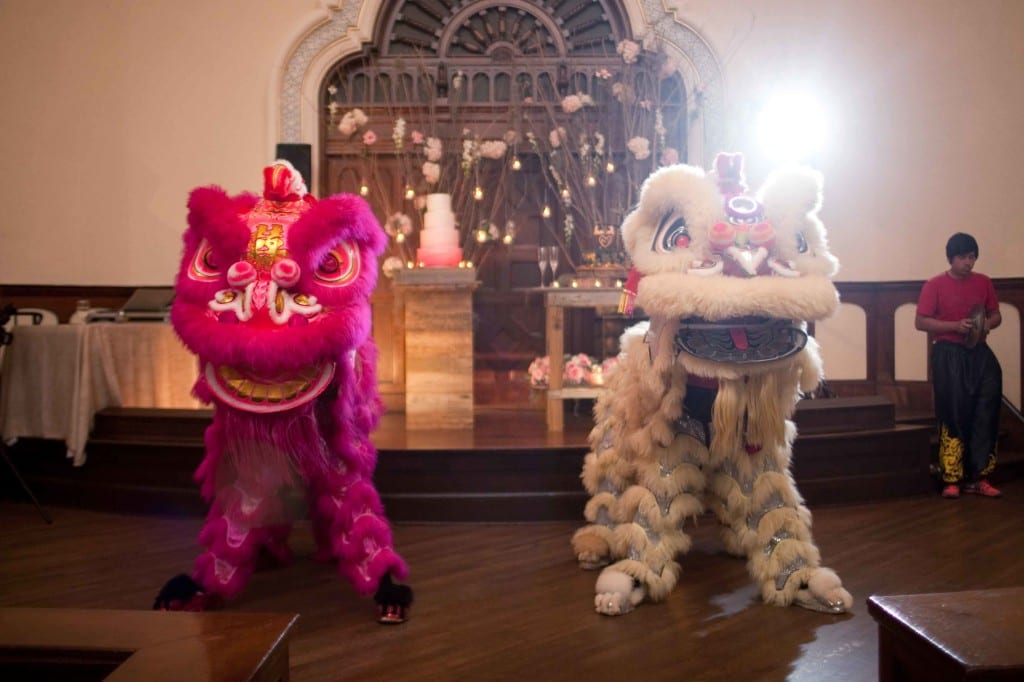 chinese wedding dragons