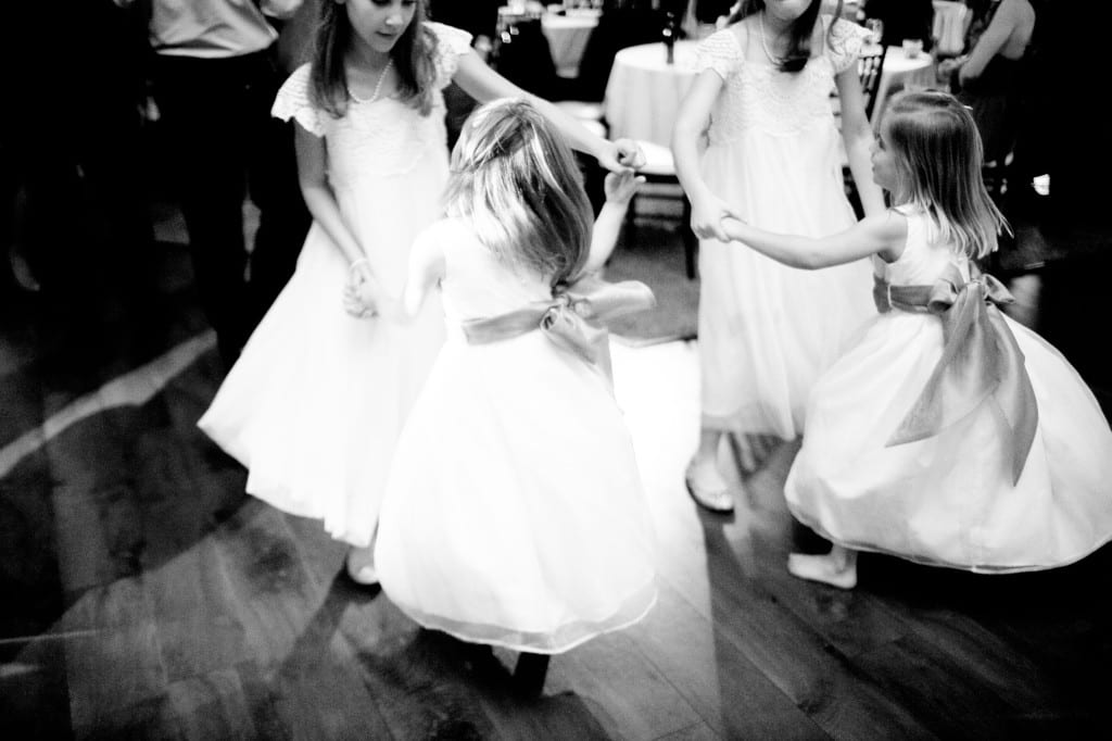 dancing flowergirls