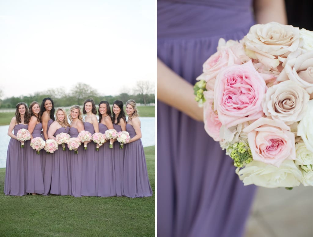 lavender bridesmaids
