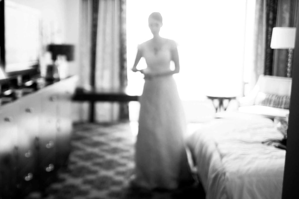 blurry bride