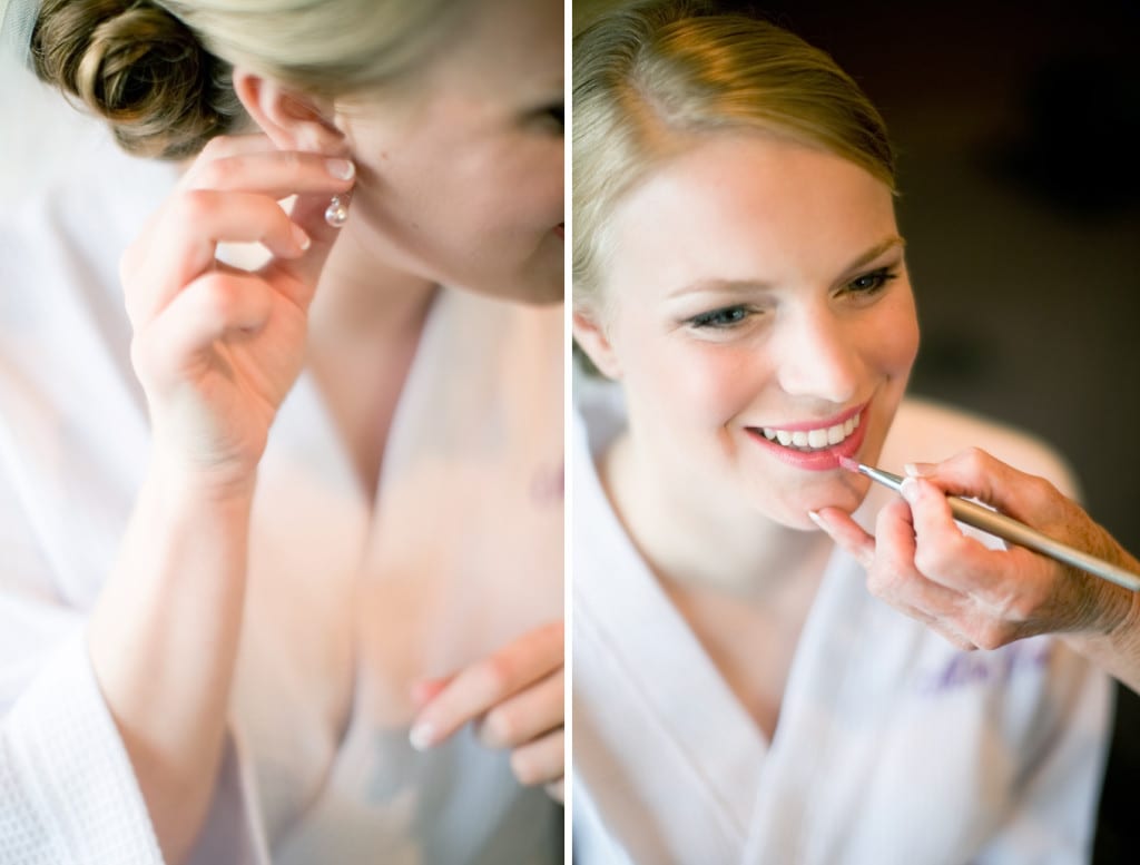 brides final touches