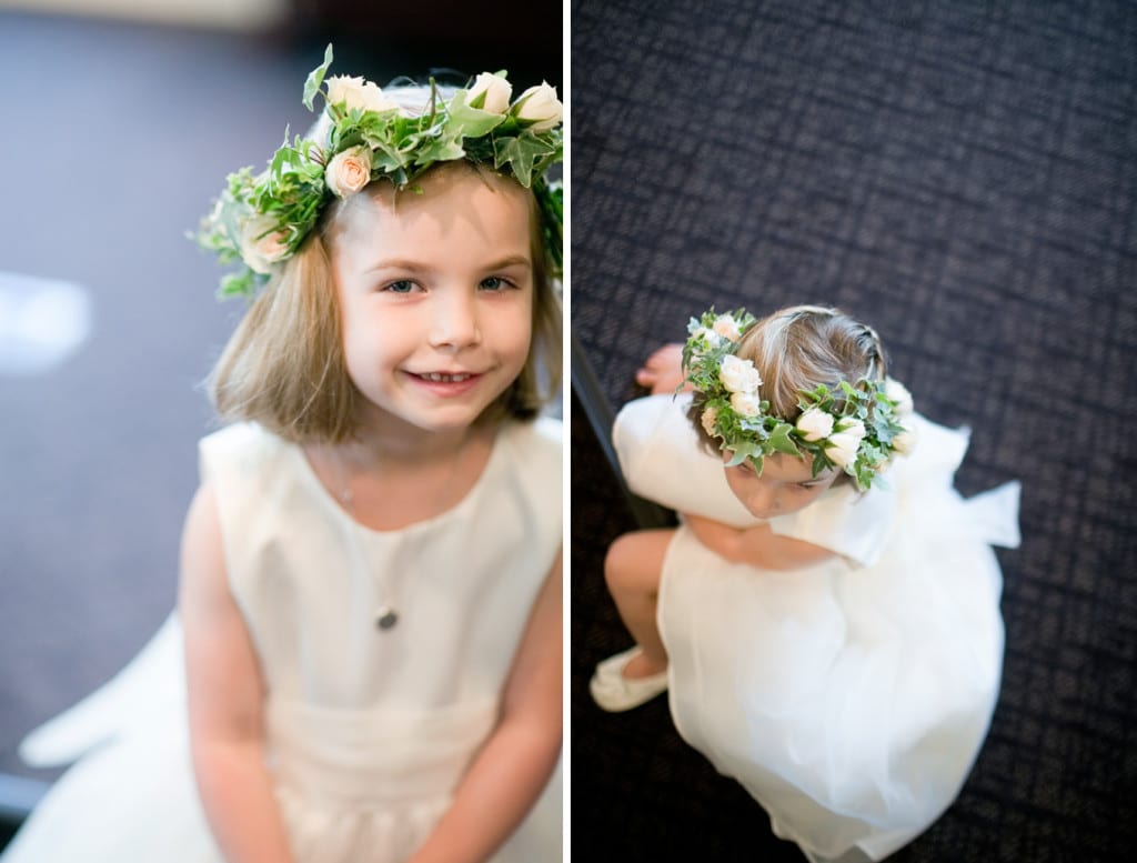 cute flowergirl