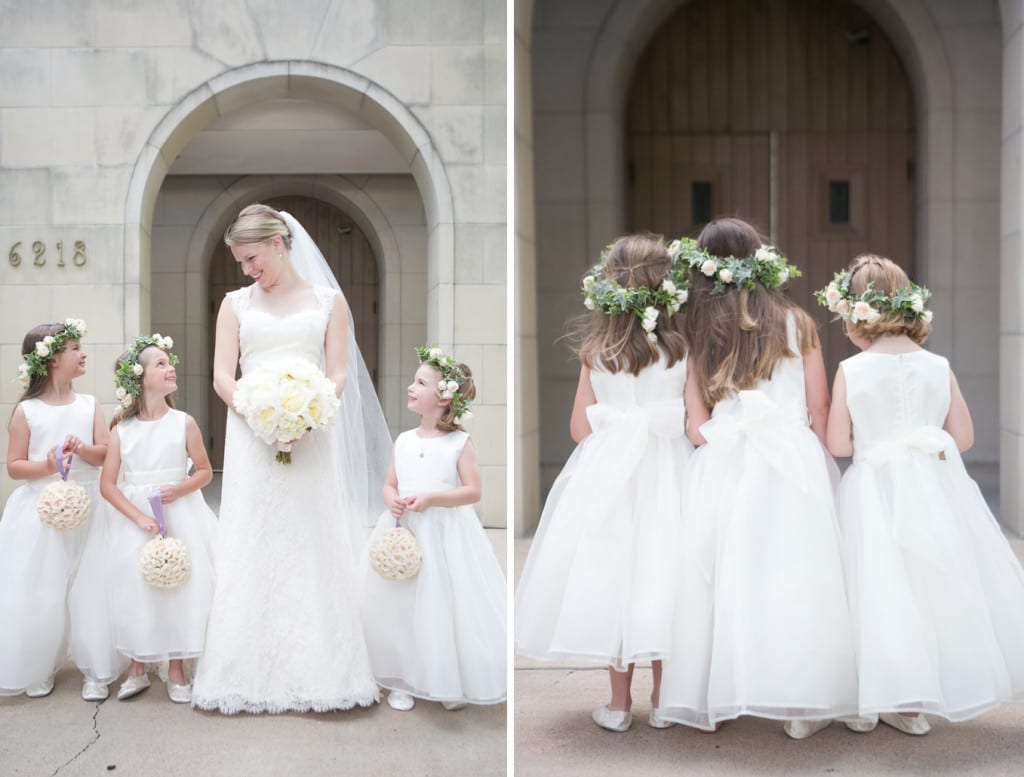 cute flowergirls