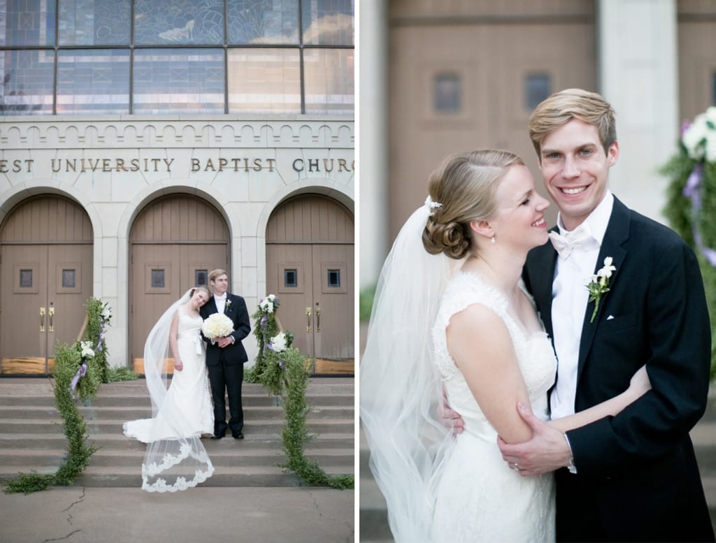 west u bride and groom