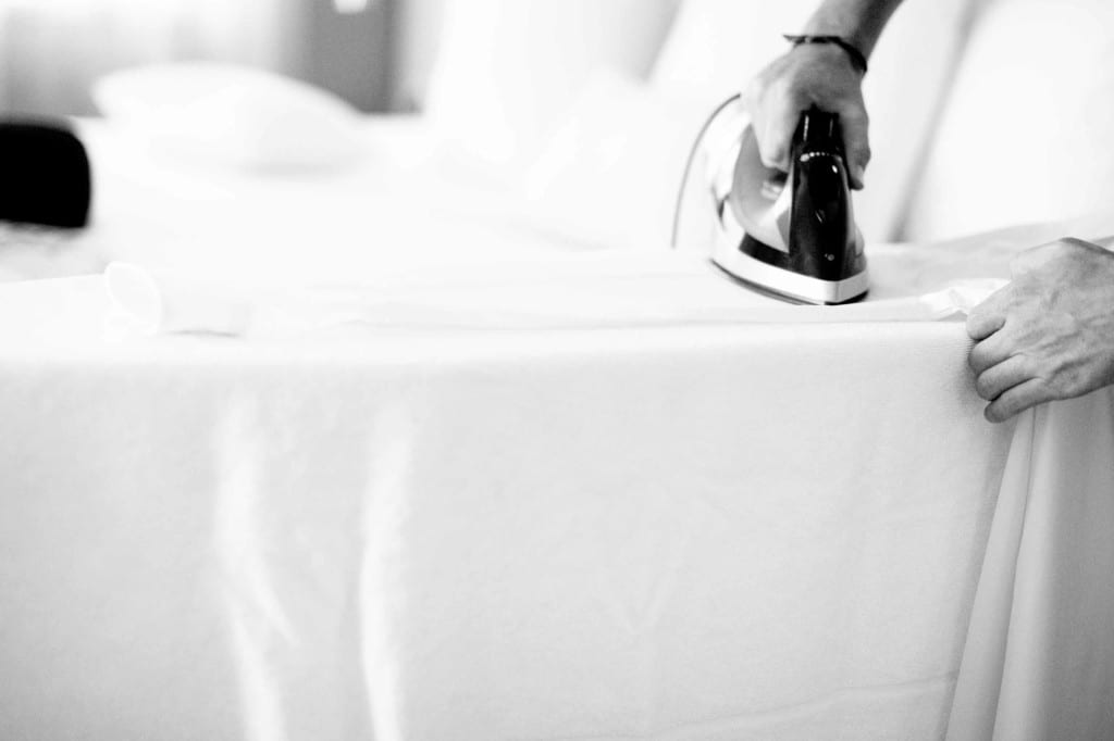ironing groom