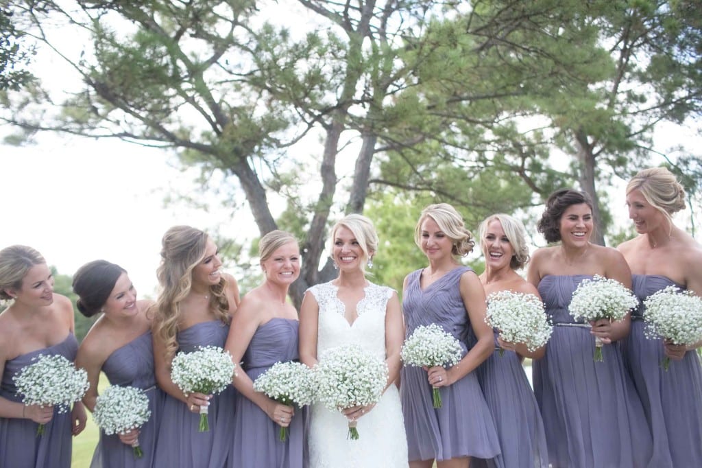 lavendar bridesmaids