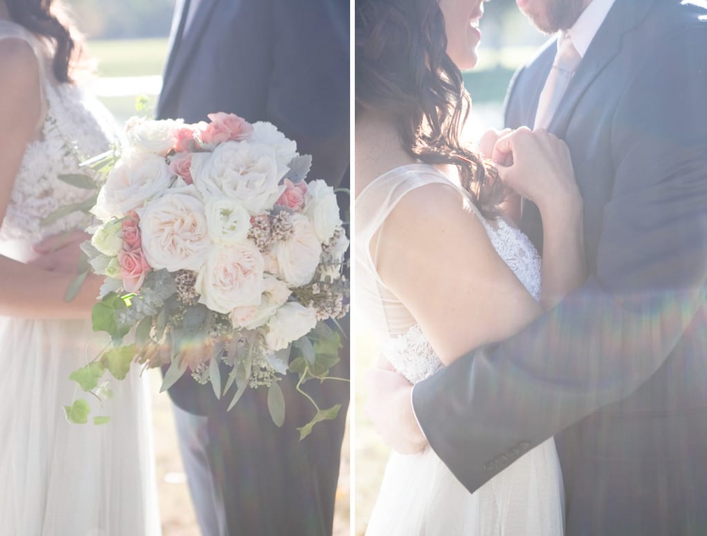 bride and groom details