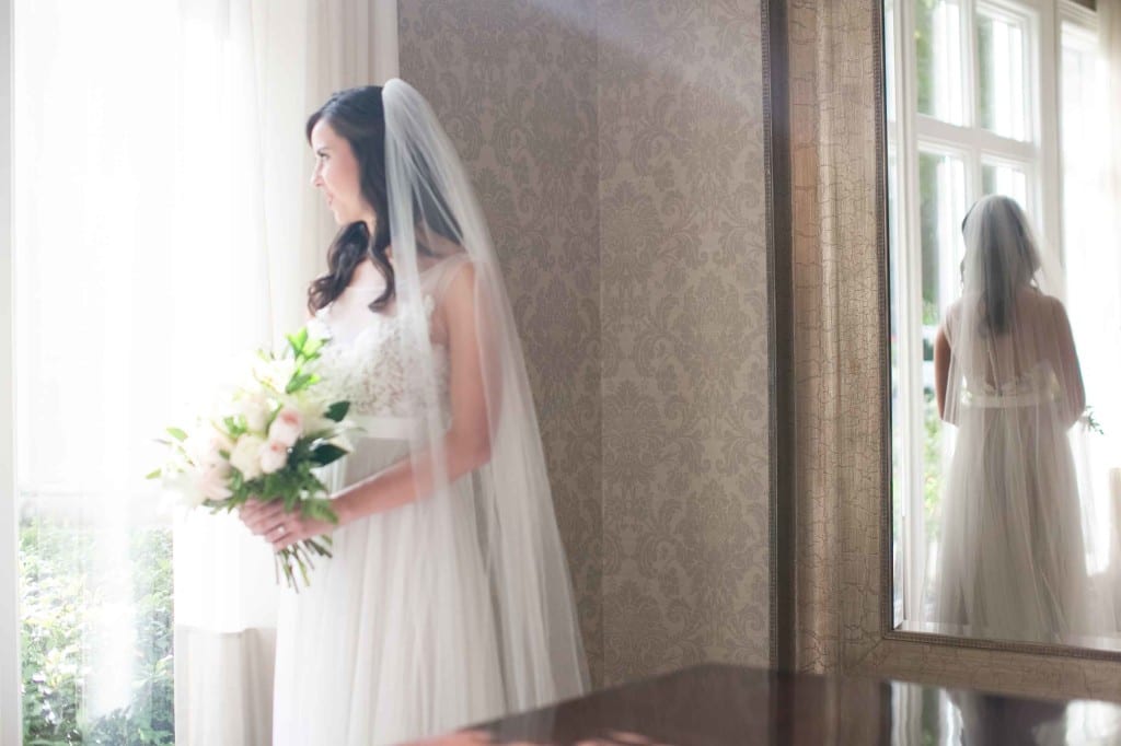 brides reflection