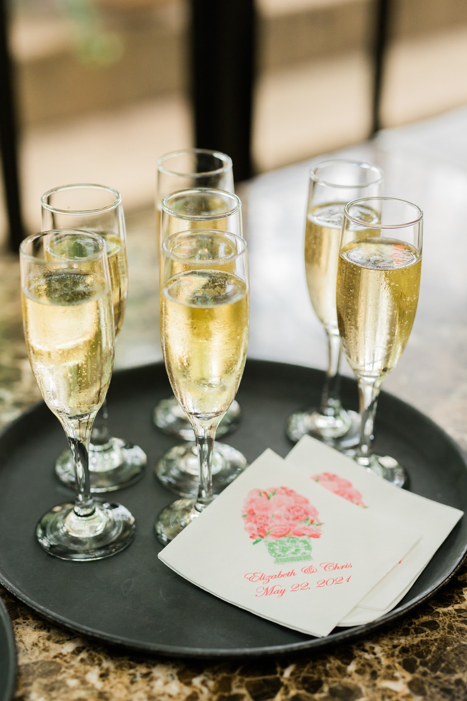 Champagne at St. Regis Hotel