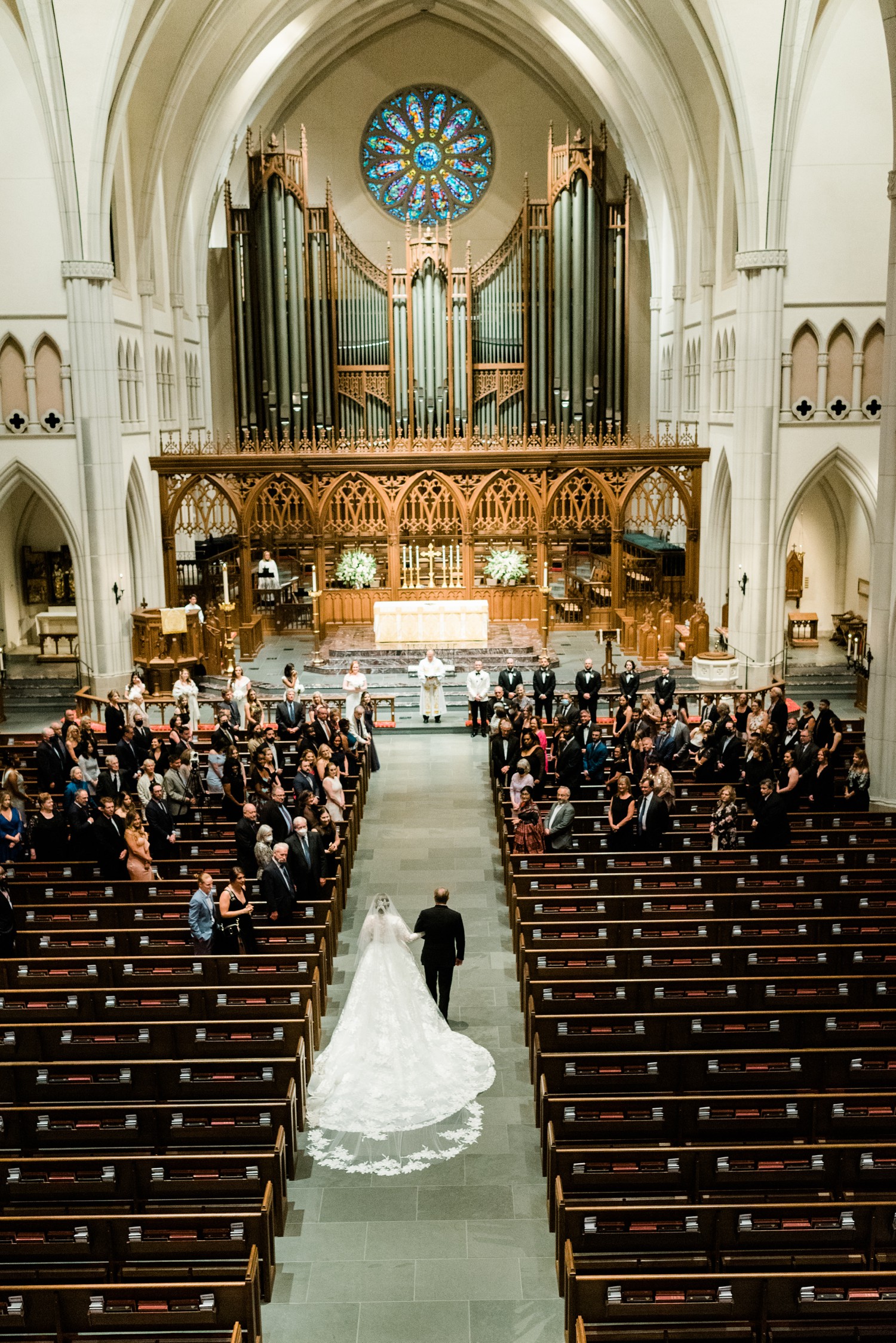 Wedding Ceremony at St. Martin's Episcopal Church