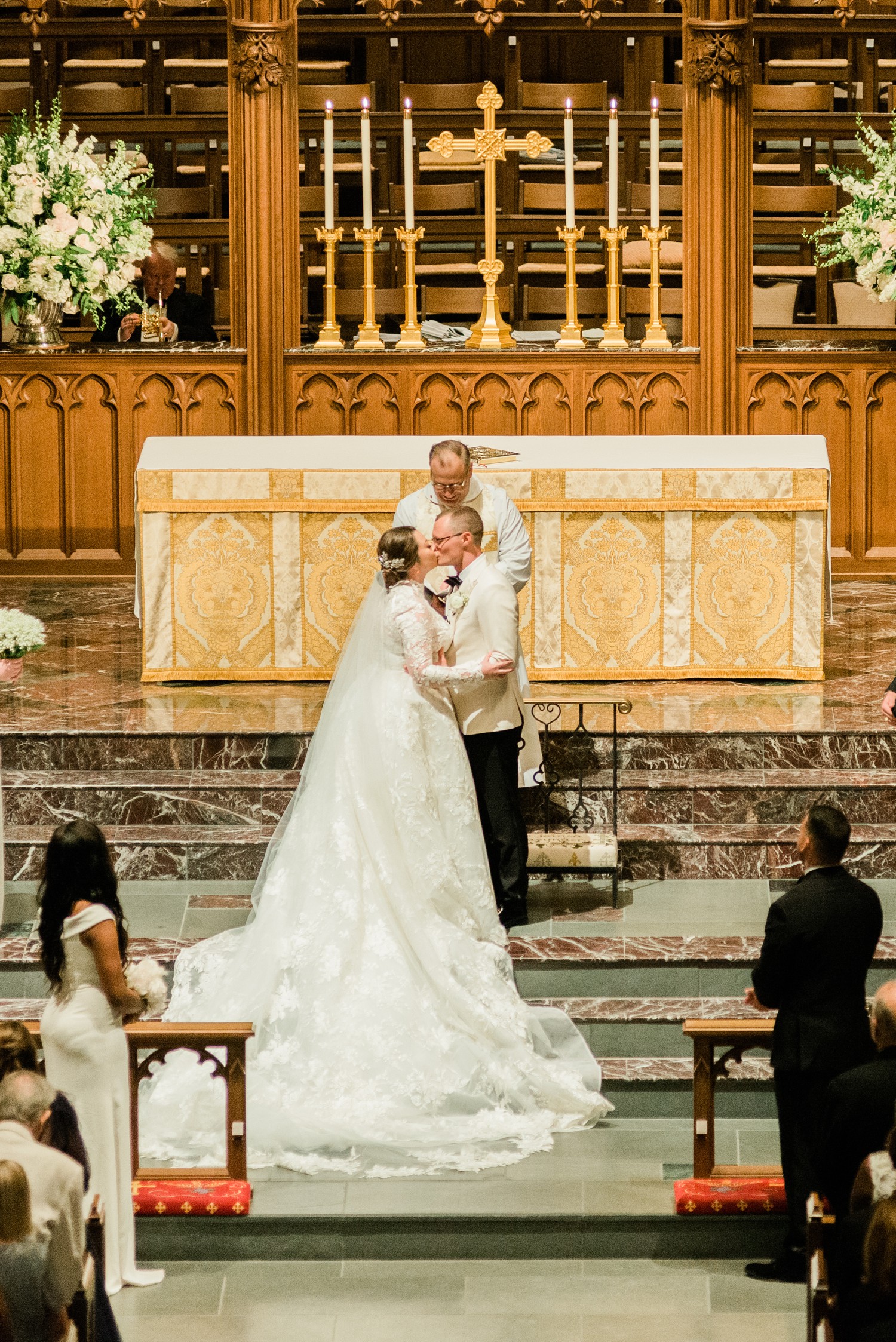 Wedding Ceremony at St. Martin's Church