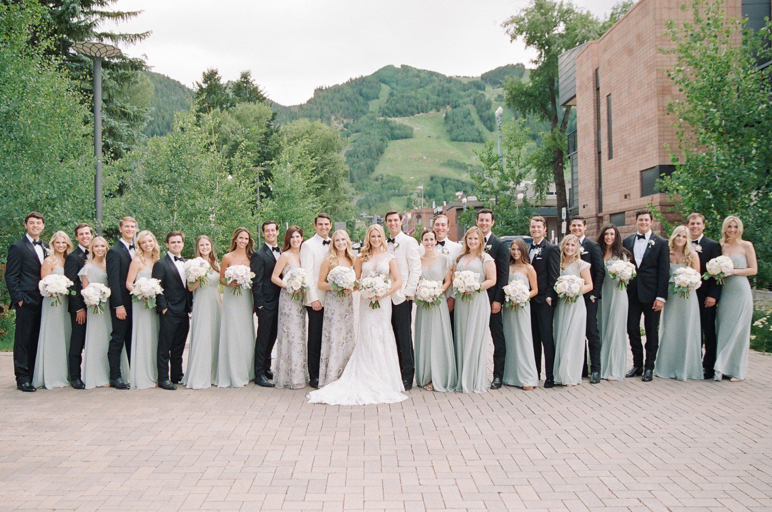 Aspen Wedding Party Photos