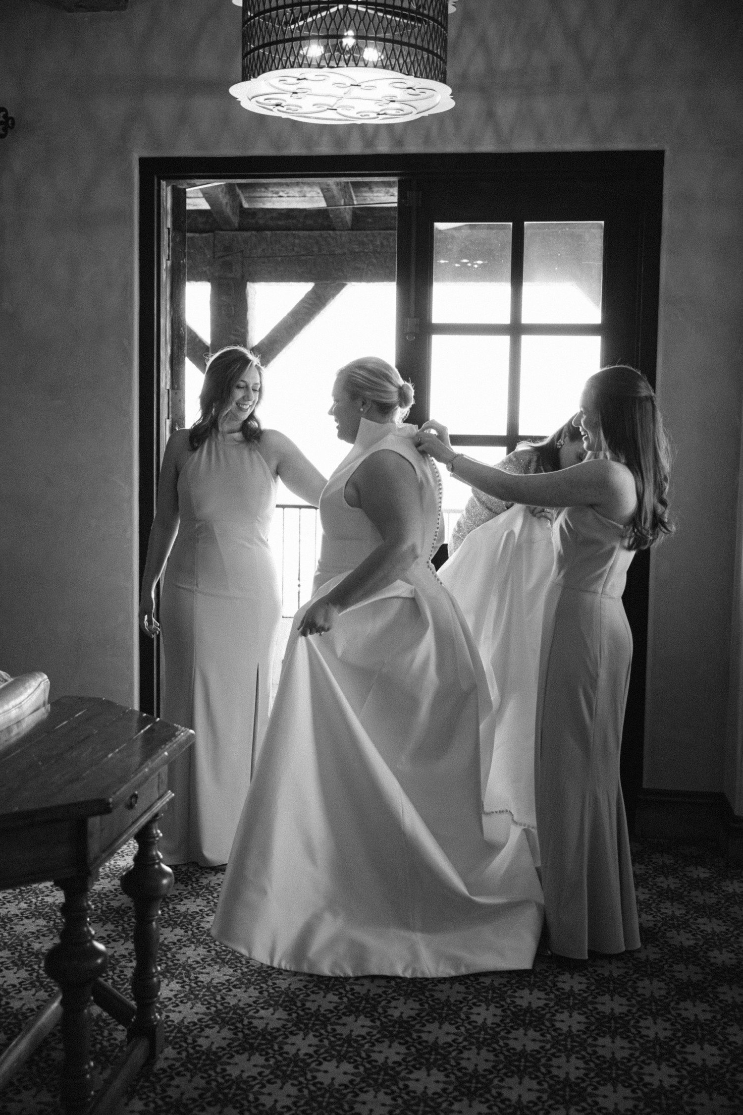 Bride Getting Ready at Boot Ranch