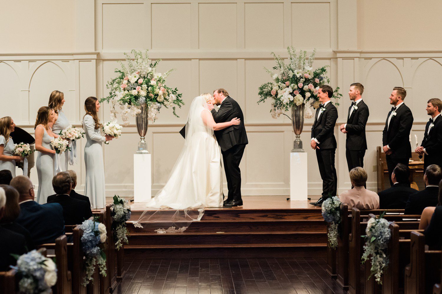 Wedding Ceremony at Fredericksburg Fellowship