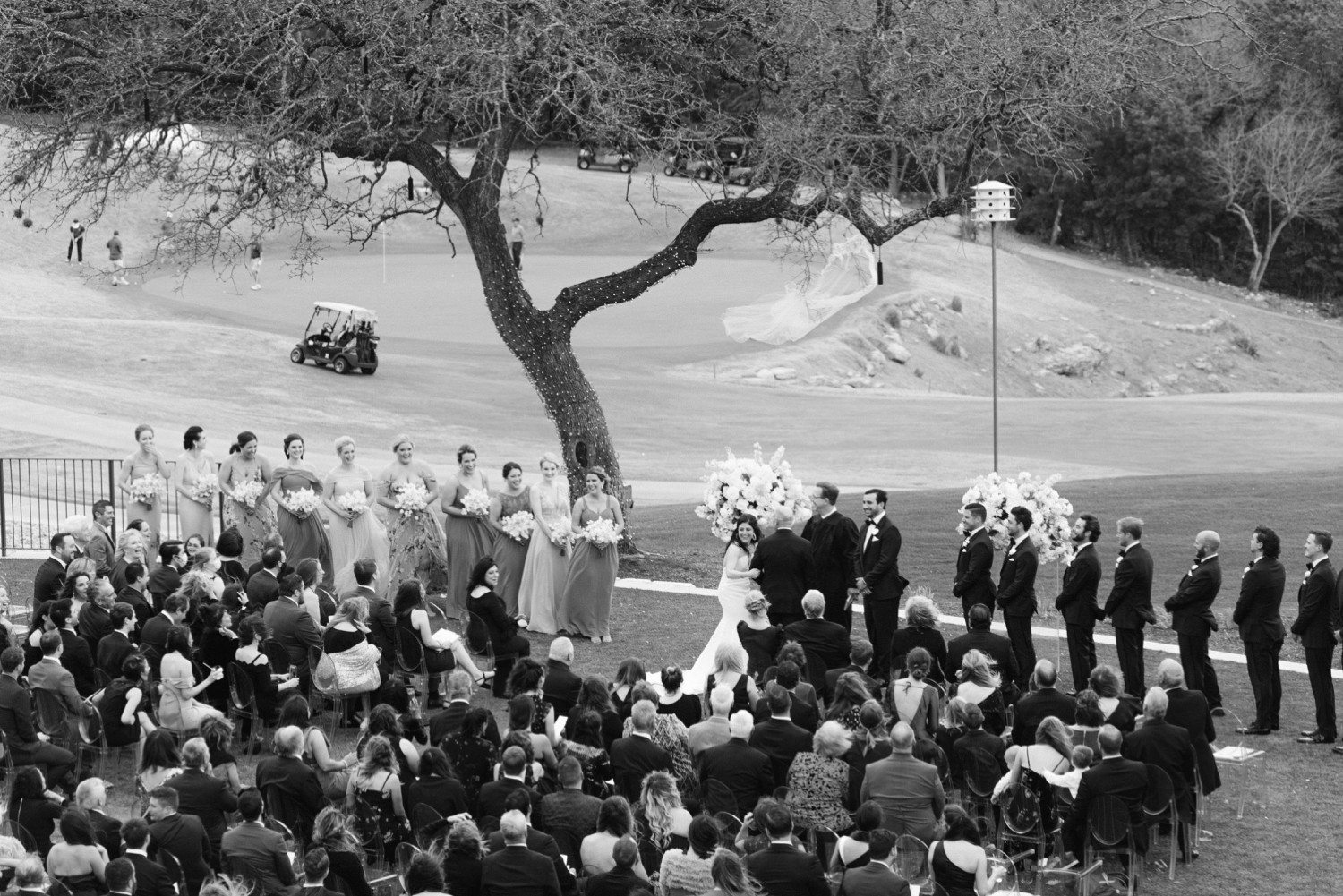 Wedding Ceremony at Omni Barton Creek