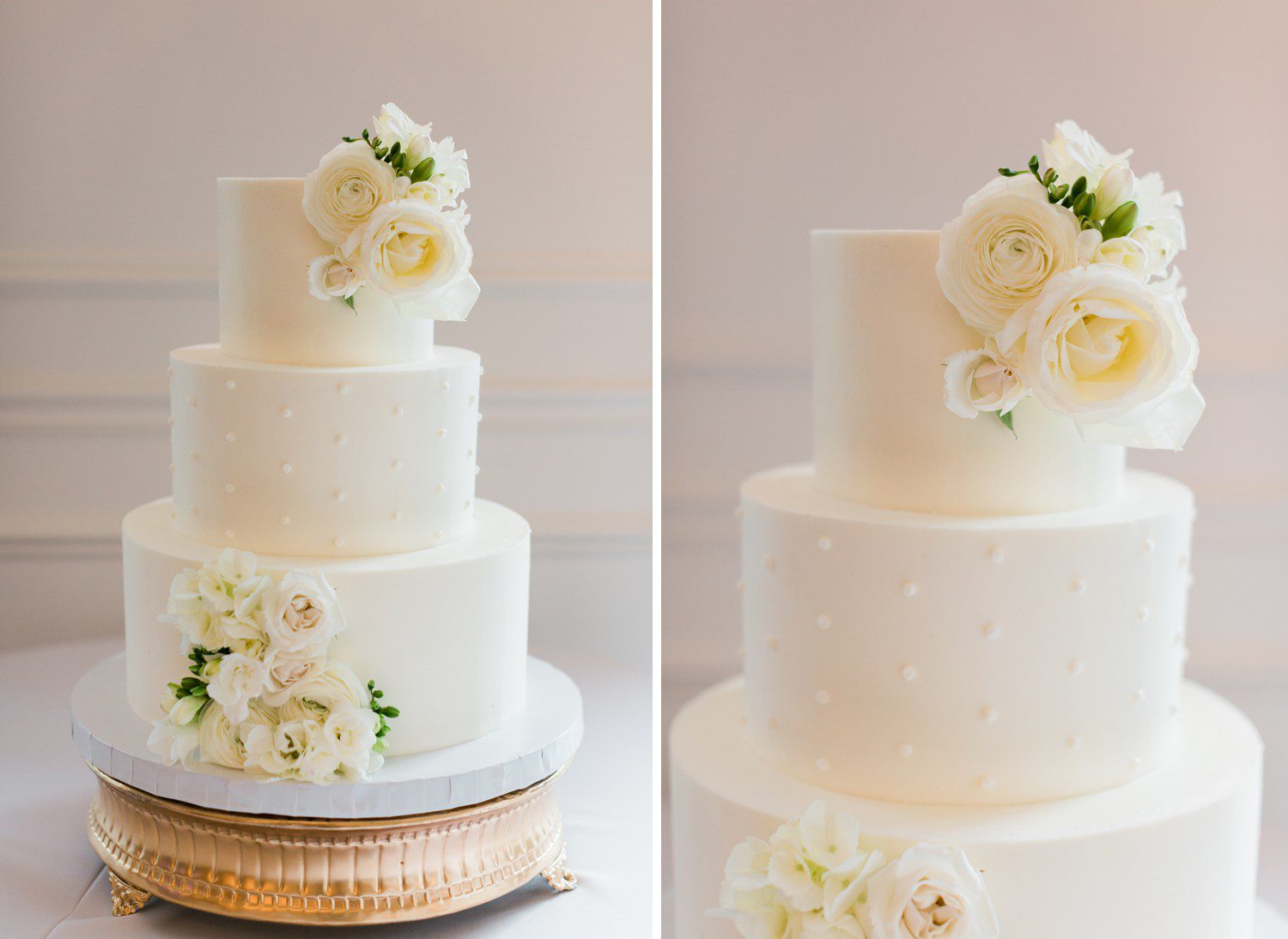 White Wedding Cake Dallas