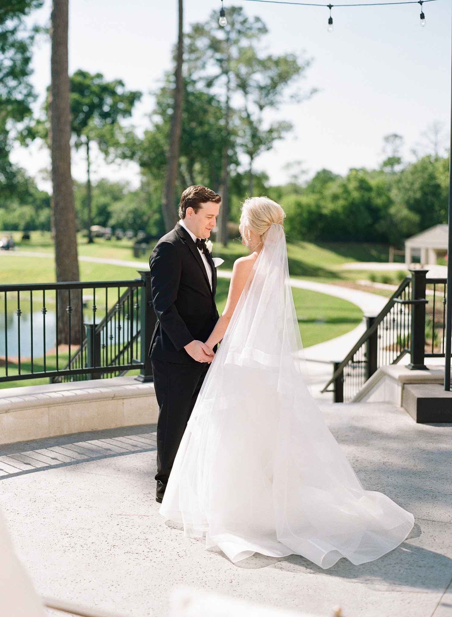 Lakeside Country Club Wedding First Look