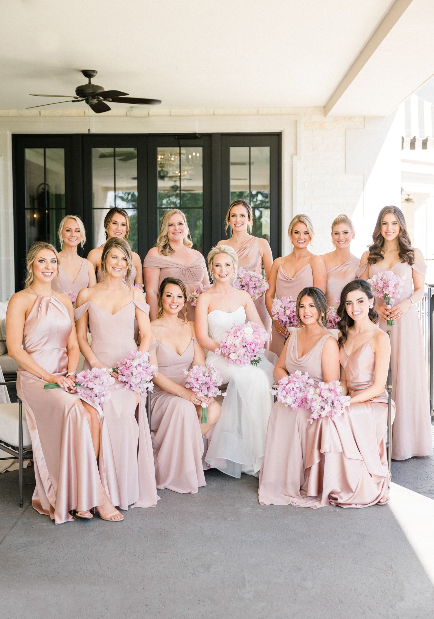Bridesmaids at Lakeside Country Club Wedding