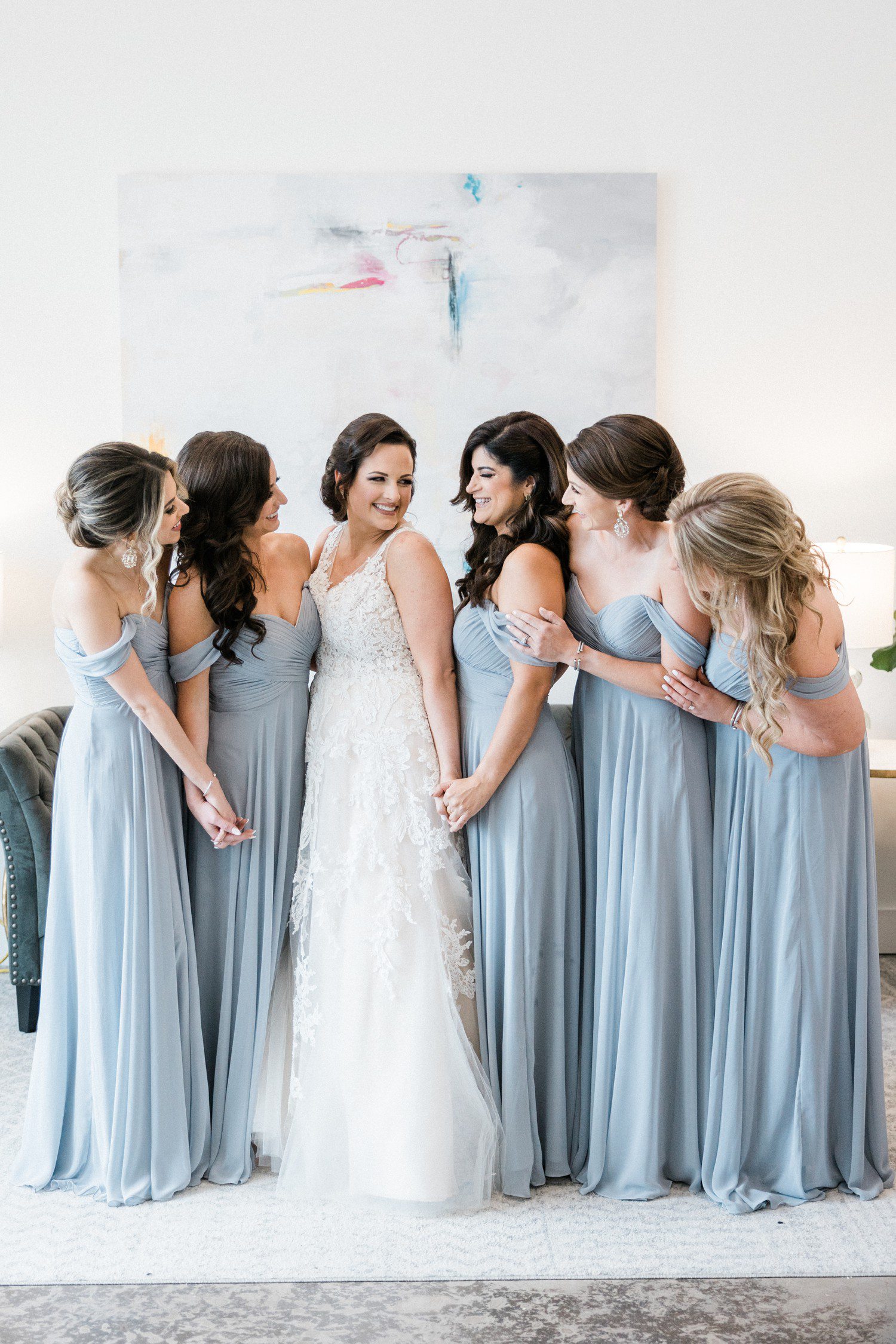 Bride and Bridesmaids at The Revaire