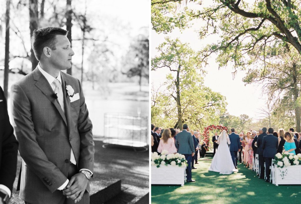Wedding Ceremony at Lakeside Country Club
