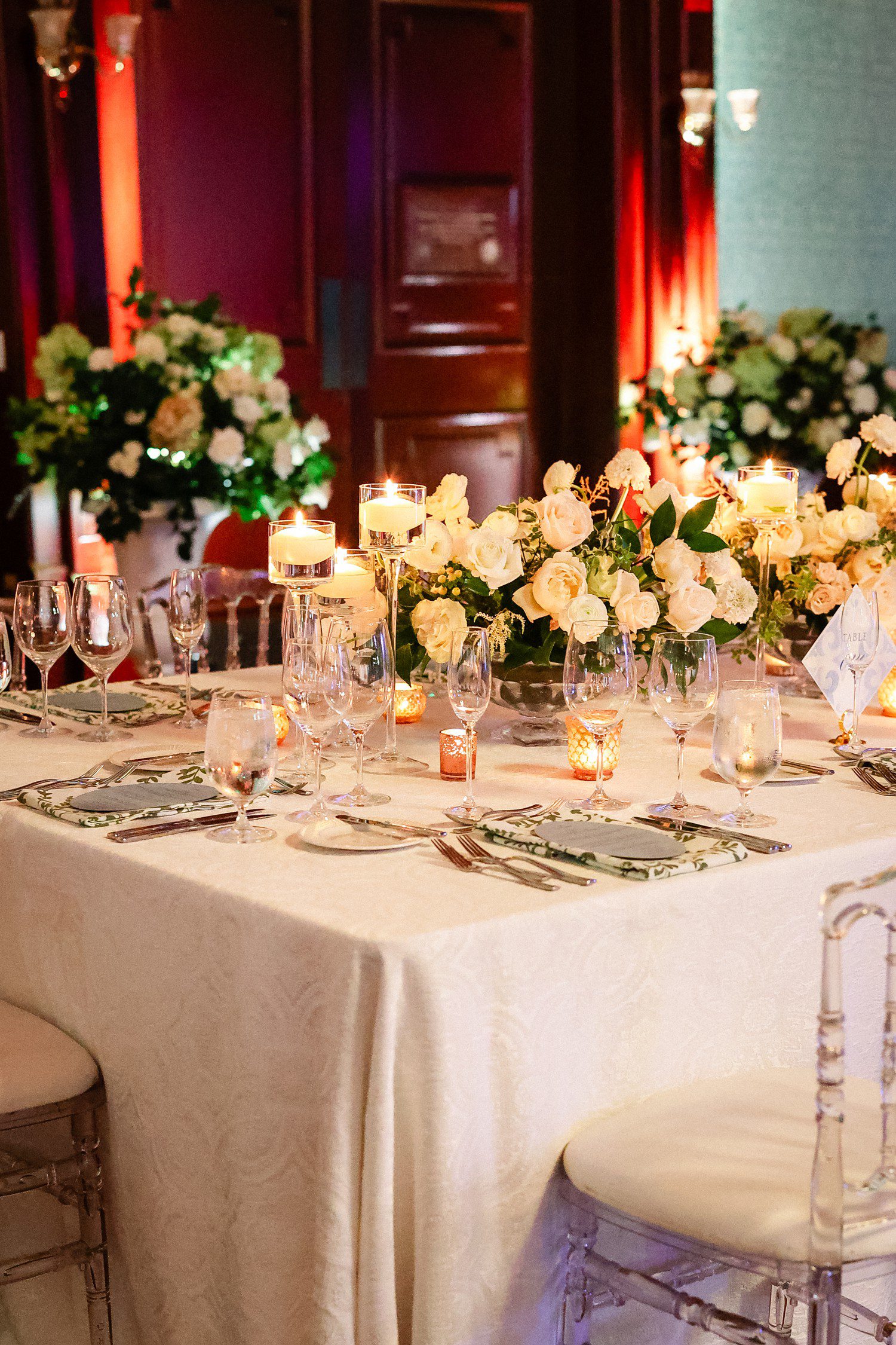 Wedding Table Decor Hotel Del Coronado