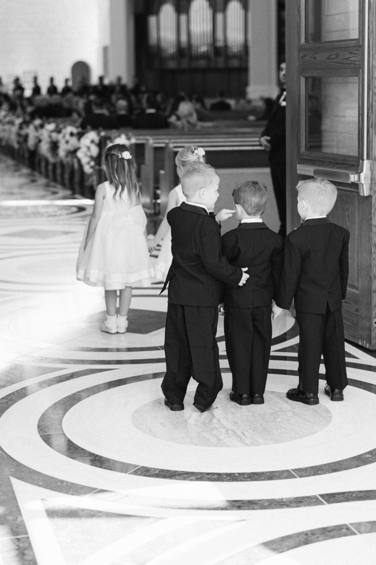 Flower Girls and Ring Bearers at Wedding