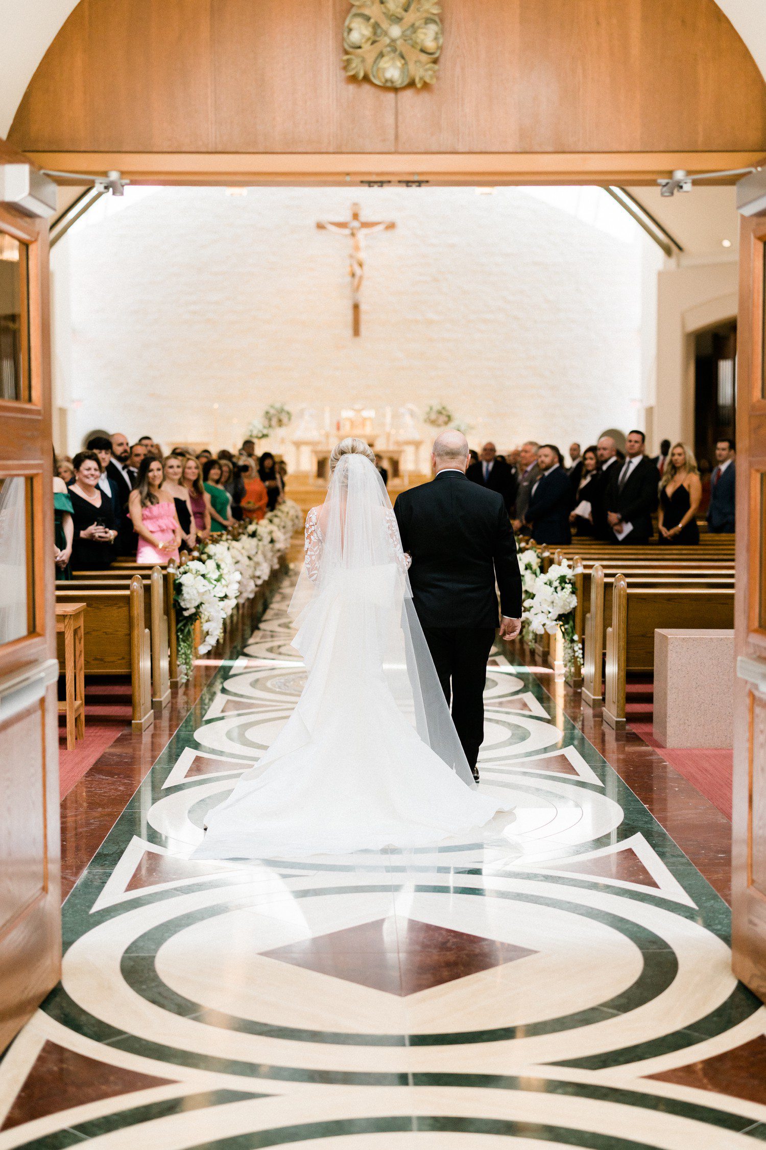 Wedding Ceremony at St. John Vianney Church