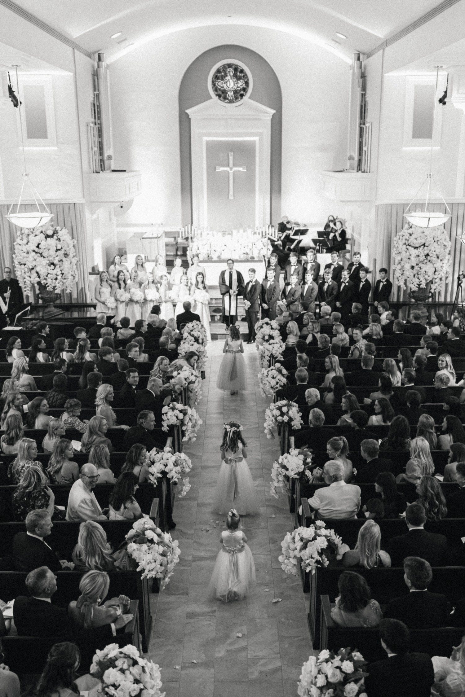 Wedding Ceremony at Tarrytown United Methodist Church
