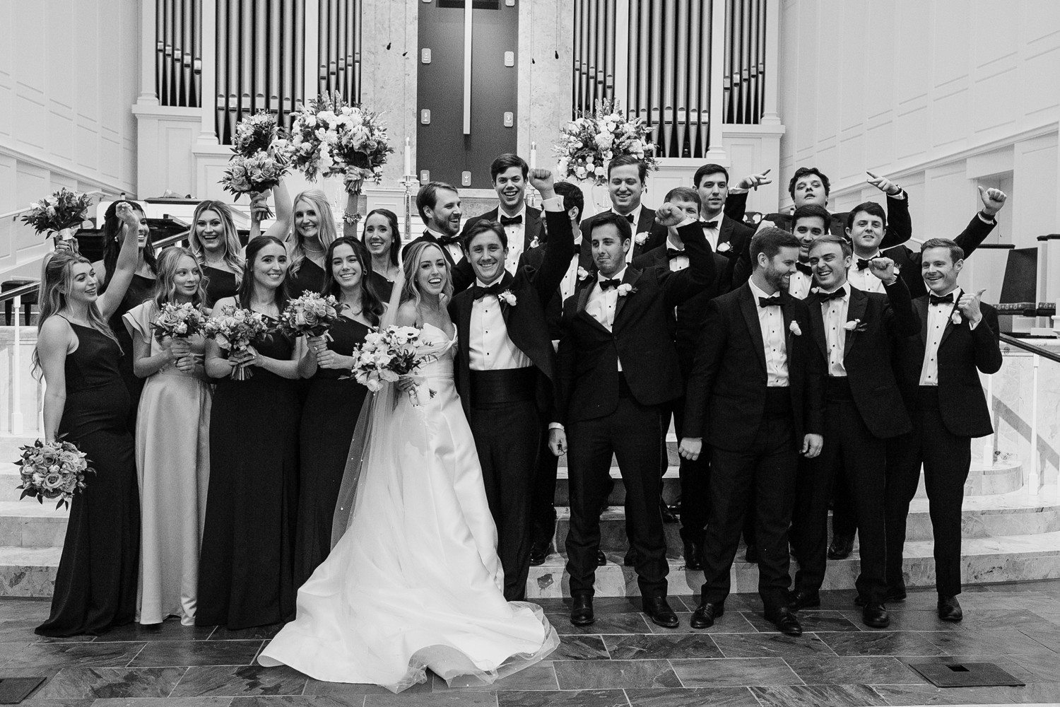 St. Luke's Methodist Church Houston Wedding Photos