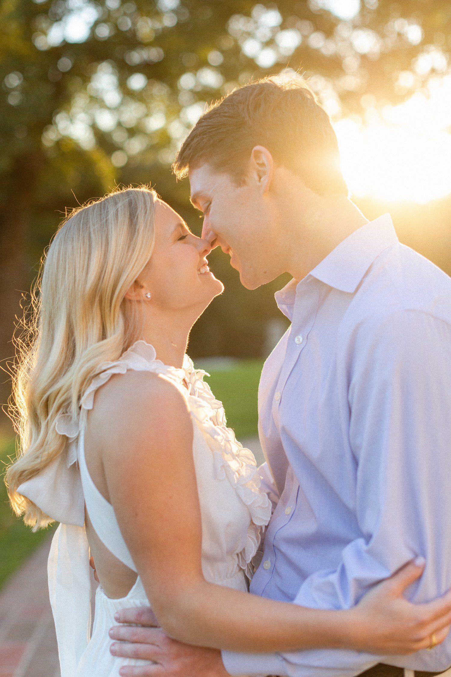 Engagement Session in Austin at Commodore Perry Estate
