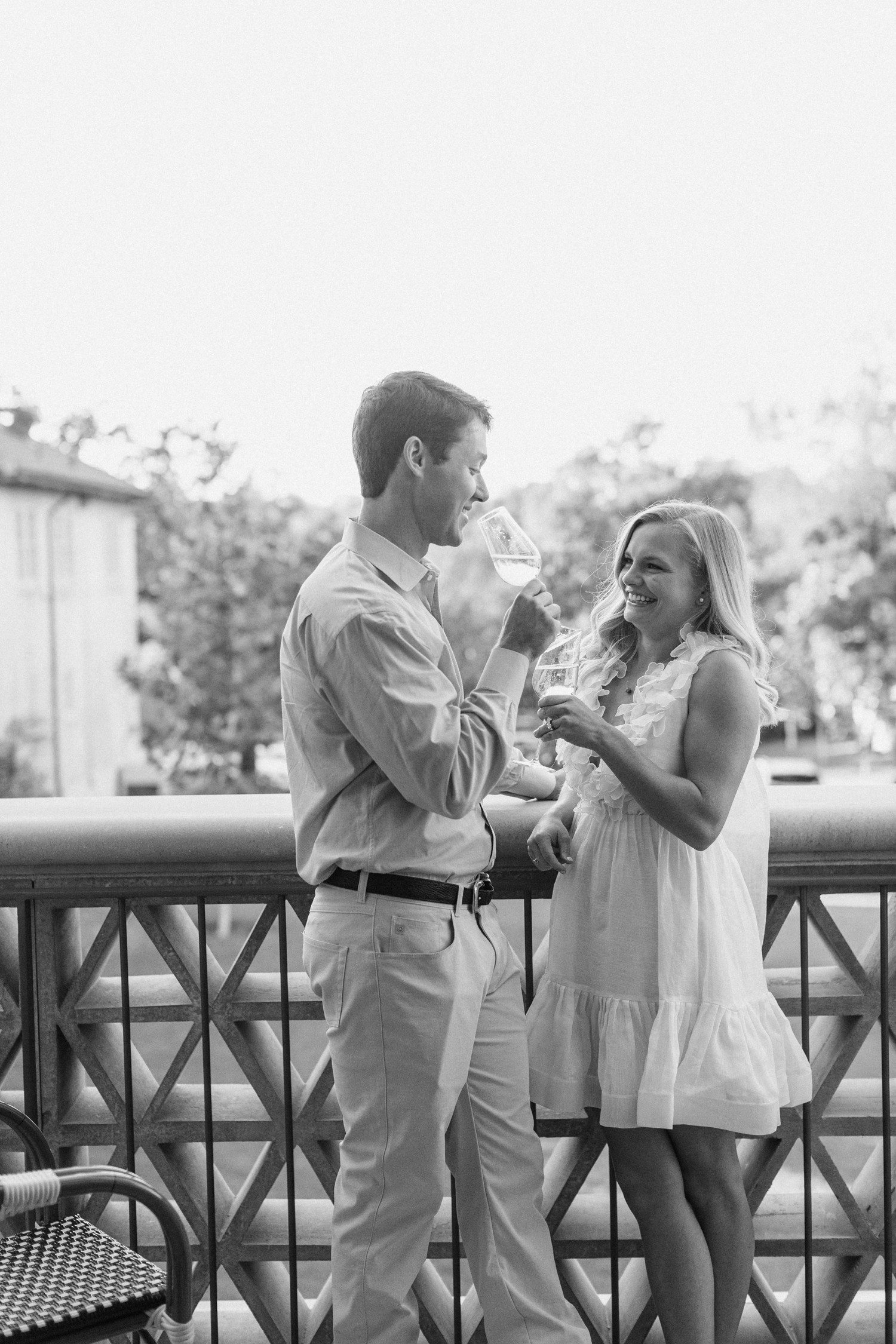 Engagement Photos at Commodore Perry Estate in Austin