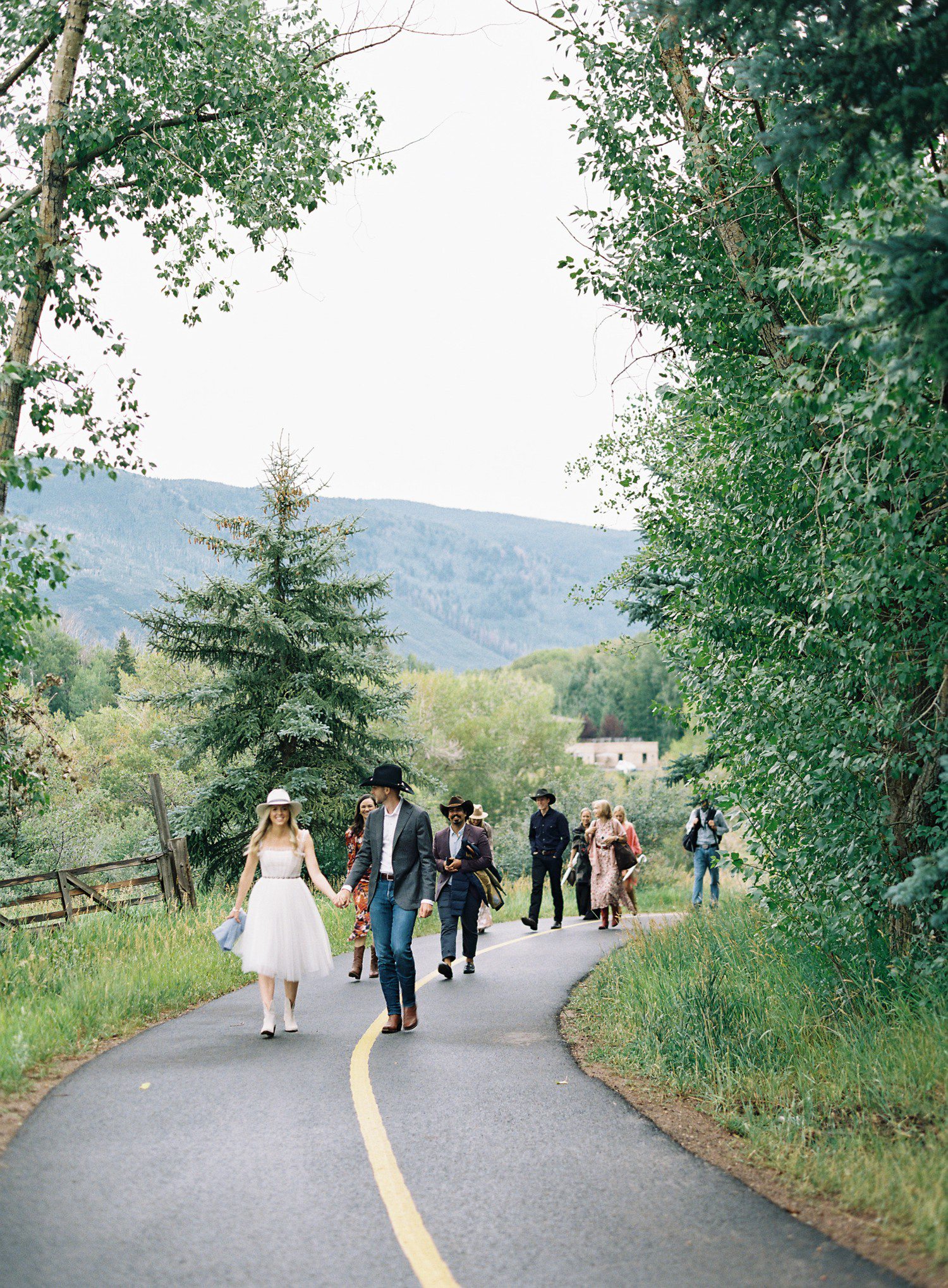 Aspen wedding rehearsal at the Holden Marlot Museum