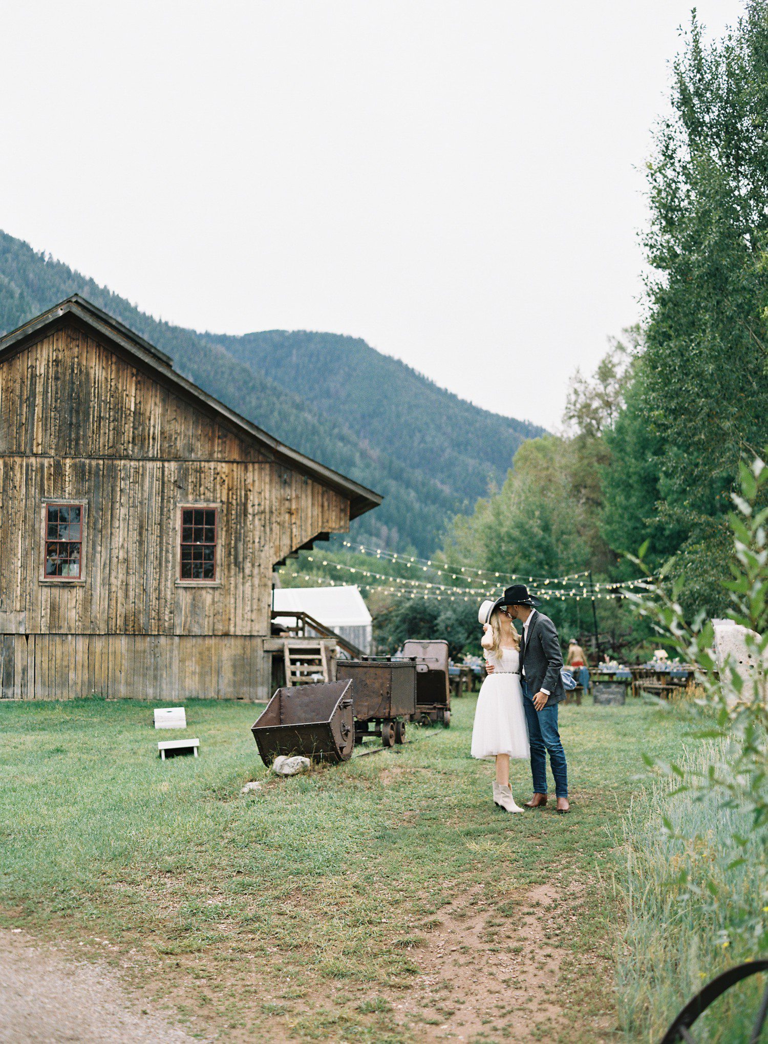 Aspen wedding rehearsal at the Holden Marlot Museum