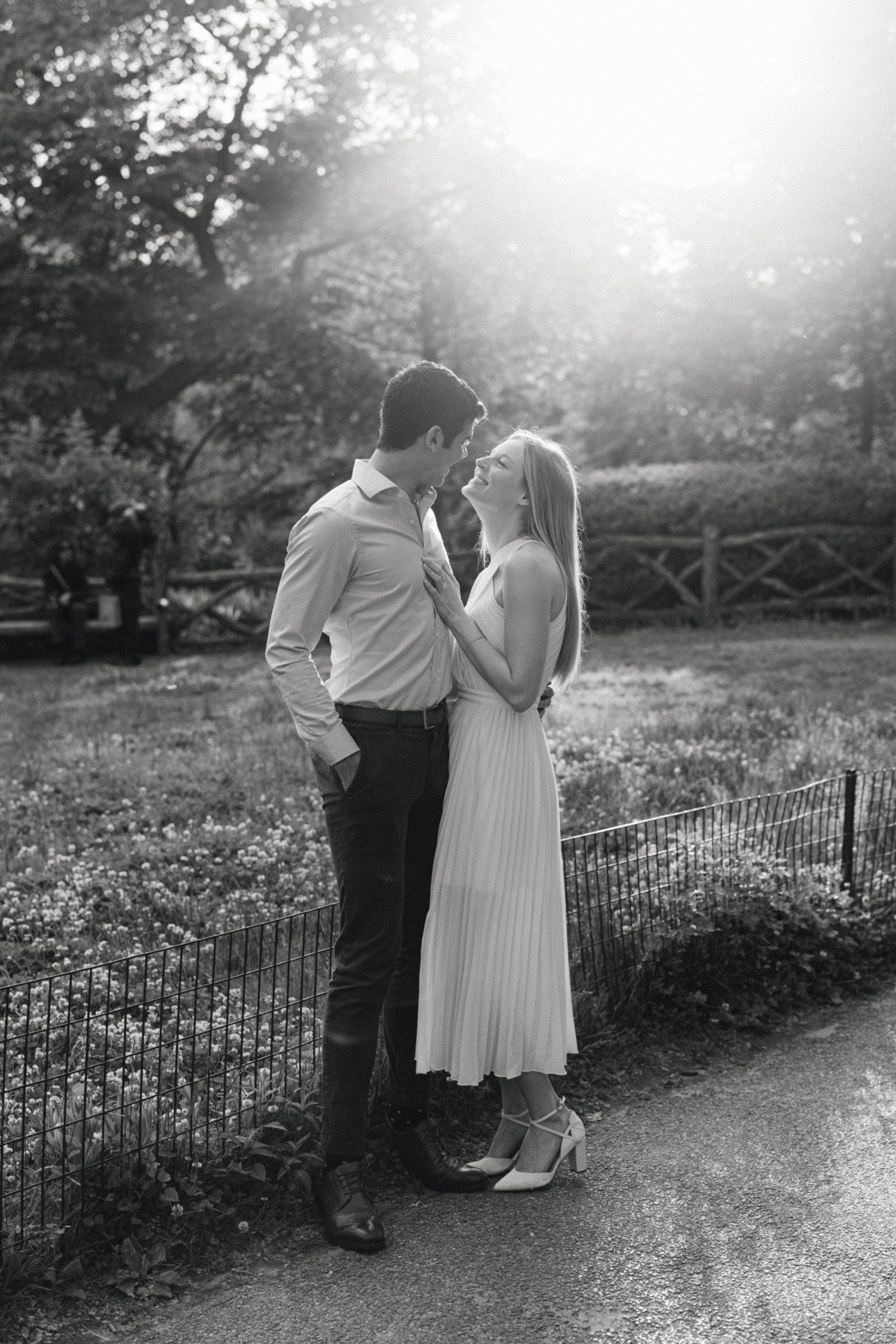 NYC engagement session in Central Park. 