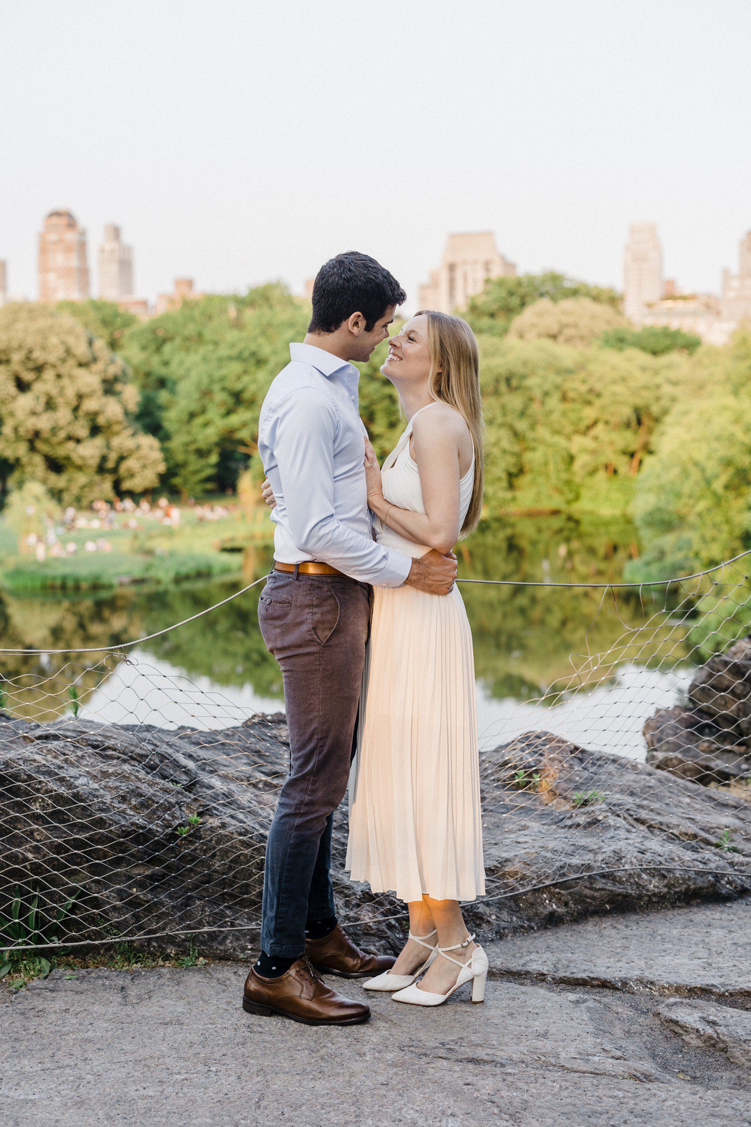 NYC engagement session in central park. 