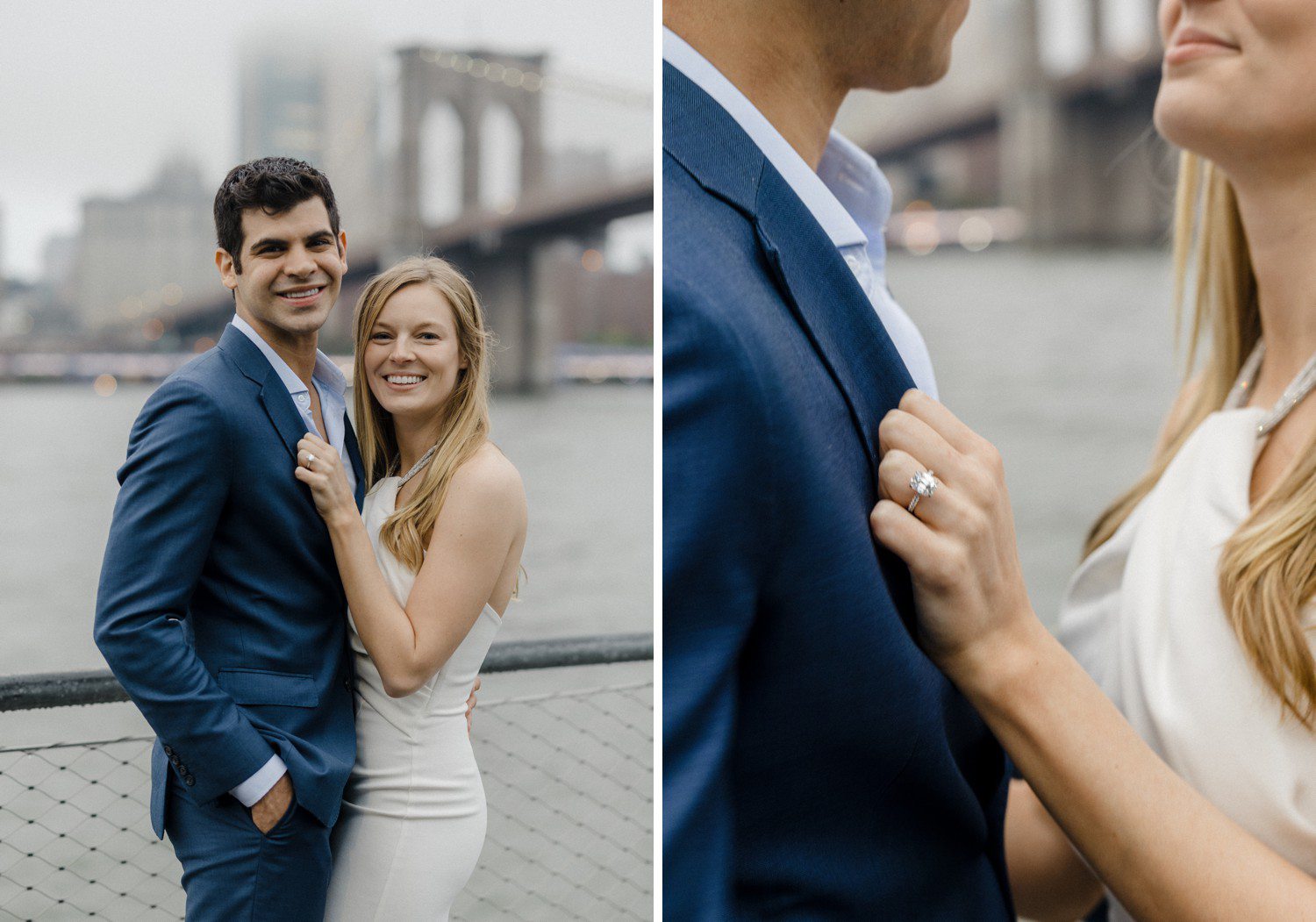 NYC Engagement session in Brooklyn. 