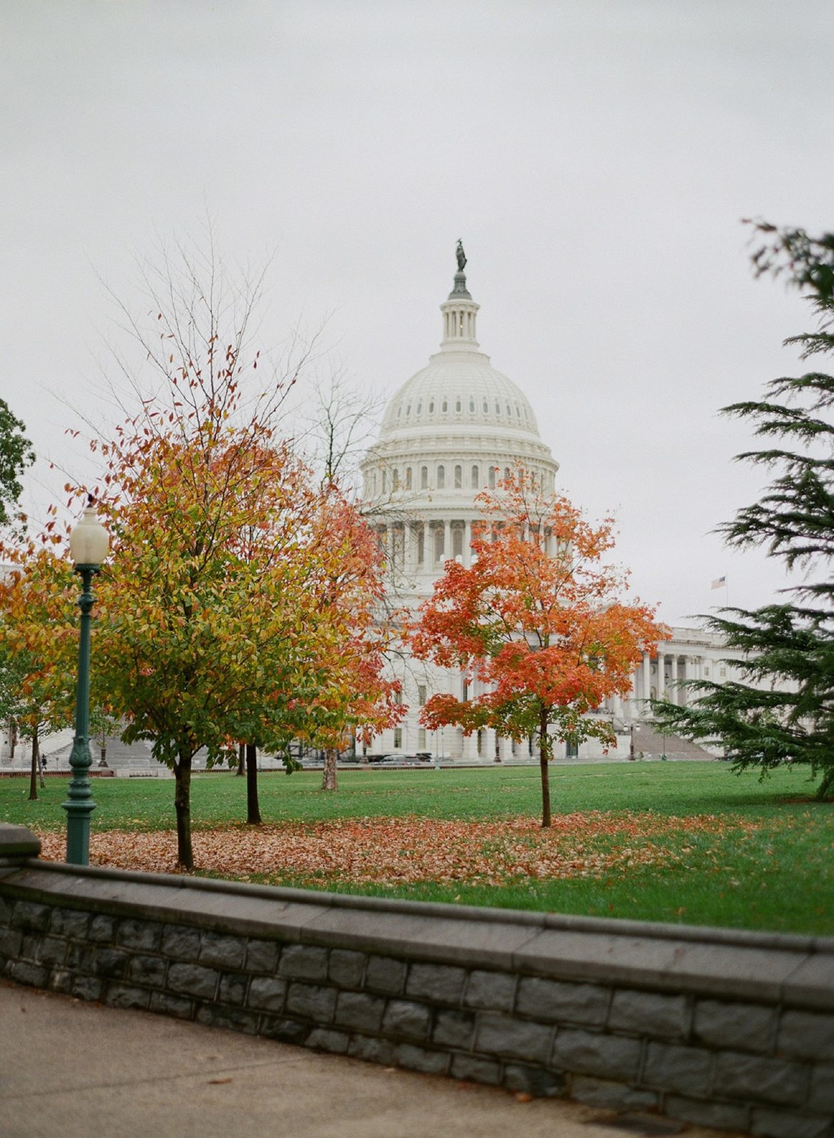 Capitol Building in fall season