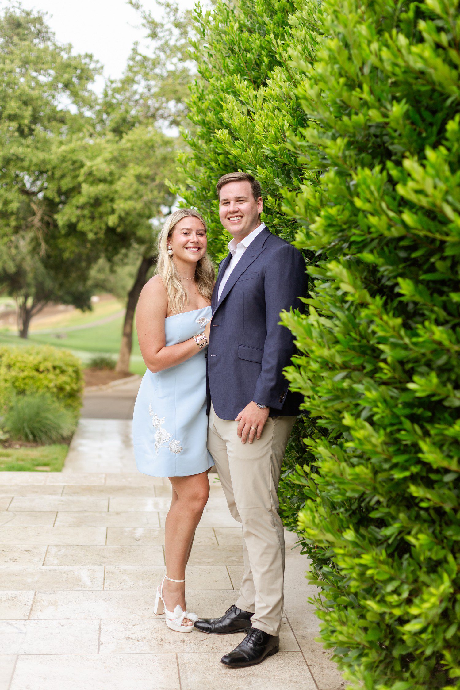 Austin Country Club Engagement Session
